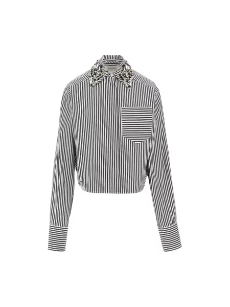 Wielobarwność koszula Sportmax czarna