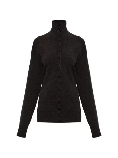 Cardigan Lemaire de lână maro