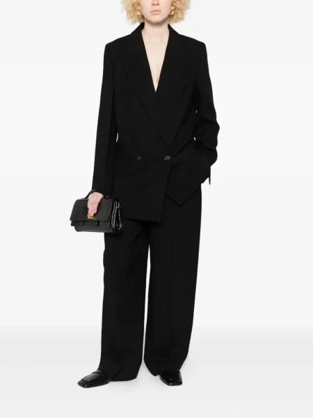 Pantaloni Toteme plisate negru
