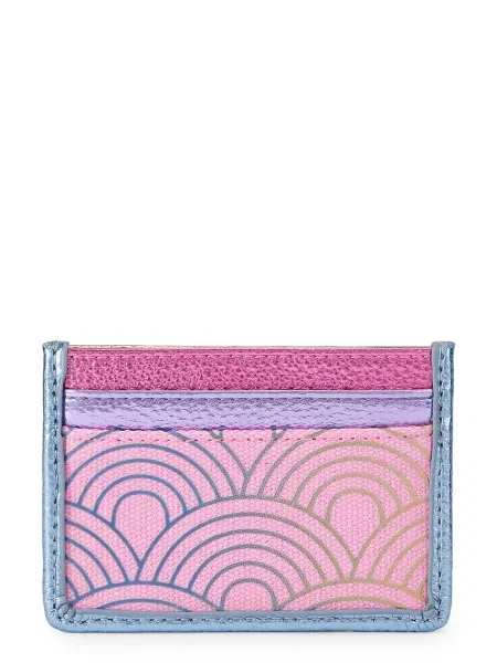 Kurt Geiger London etui na karty Southbank różowy