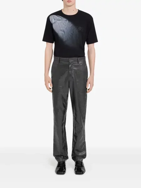 Pantaloni Mm6 Maison Margiela de in negru