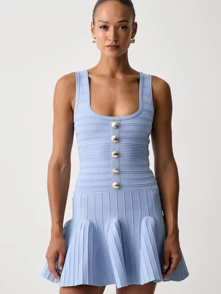 Retrofete rochie Brooke albastru
