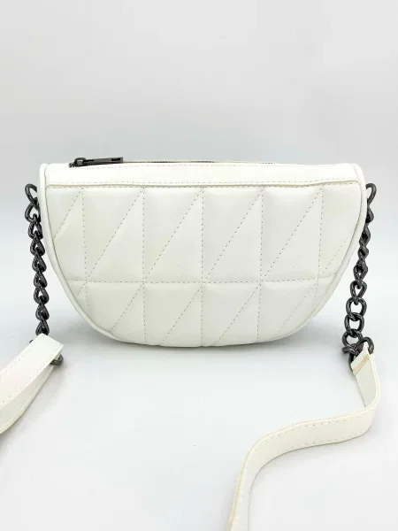 Кожаная сумка Welassie белая