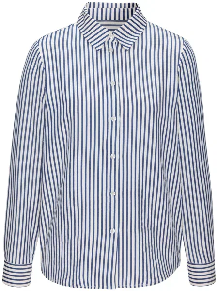 VIVANCE Bluza modra bela