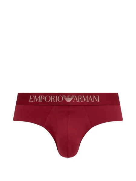 Chiloți multipac Emporio Armani cu autograf roșu