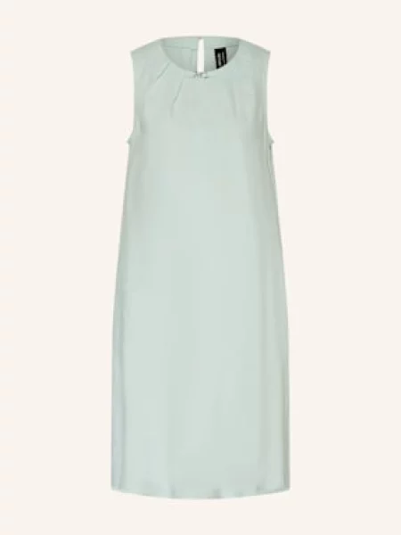 Marc Cain Sukienka Z Dodatkiem Lnu gruen