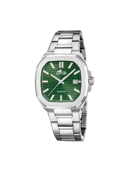 Lotus Analogové hodinky Watch Square Series' zelená