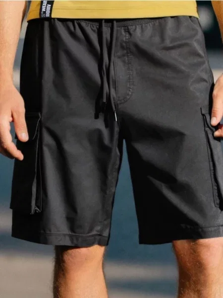 Sinsay Szorty czarny