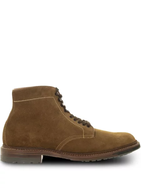 Botine Alden din piele de căprioară maro