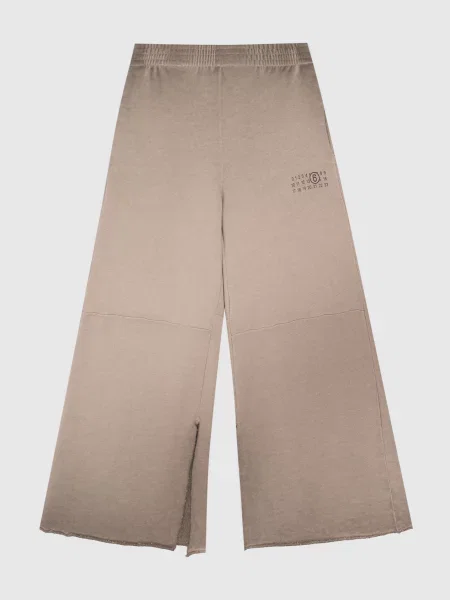 Детские спортивные штаны Maison Margiela Mm6 коричневые