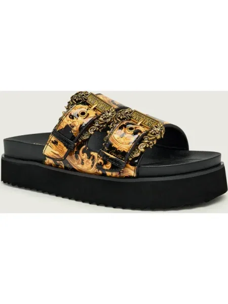 Versace Jeans Couture papucs fekete