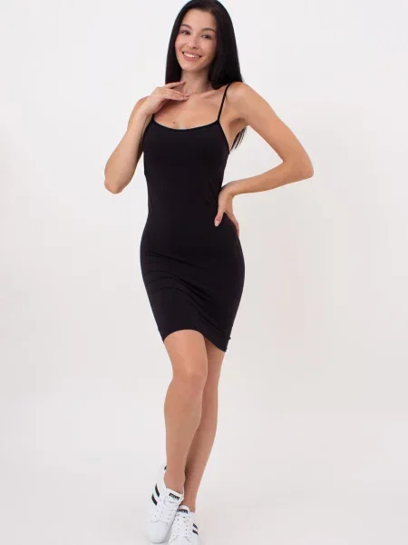 Сукня міні Giulia мікрофібра чорний