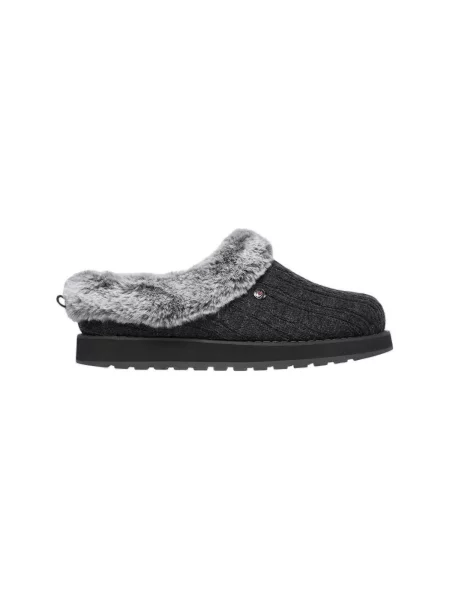 Šľapky Skechers sivá