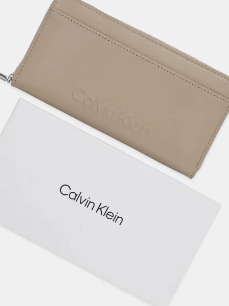 Calvin Klein Pénztárcák világosbarna bézs