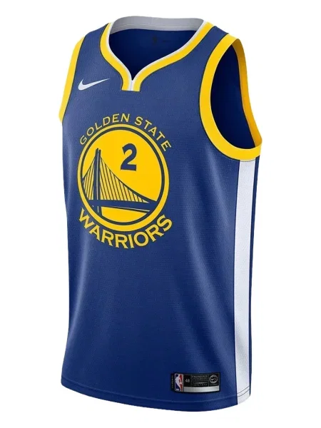 Baschet decupat tricou Nike din jerseu albastru