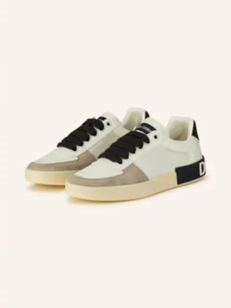 Dolce & Gabbana Tenisky krémová / šedá černá