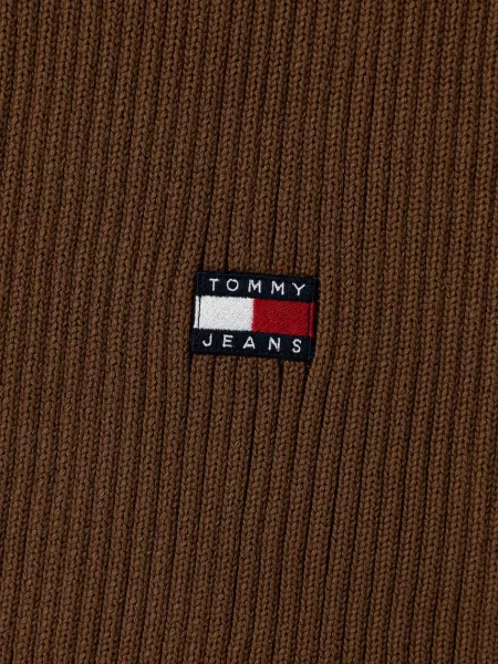 Tommy Jeans Fular Heritage ombră maro