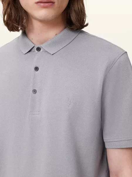 AllSaints polo REFORM szara