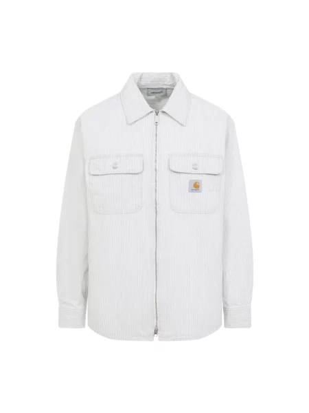 Kurtka jeansowa Carhartt Wip niebieska