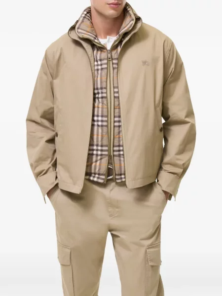 Geacă Burberry din țesătură twill