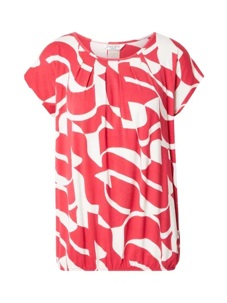 ZABAIONE Tricou roșu alb