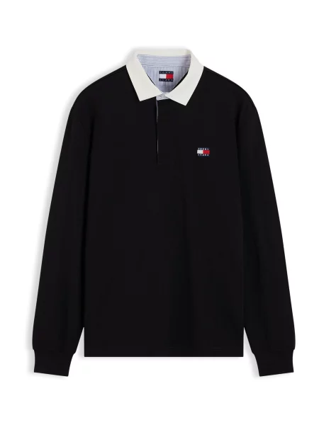 Tommy Jeans Tricou Ess' negru