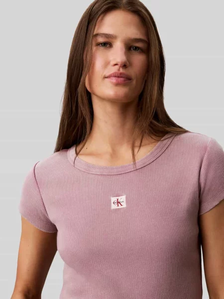 T-shirt z naszywką z logo Calvin Klein Jeans