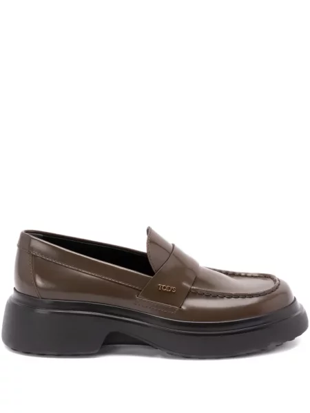 Pantofi loafer Tod's din piele maro