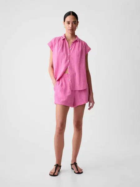 Pantaloni scurți Gap roz