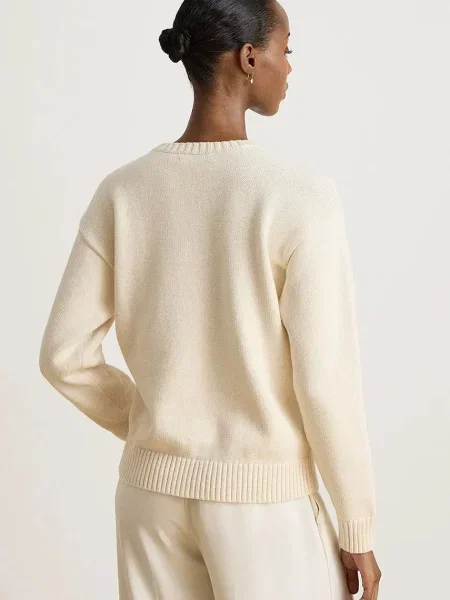 LAUREN RALPH LAUREN Pulover | Relaxed fit bej