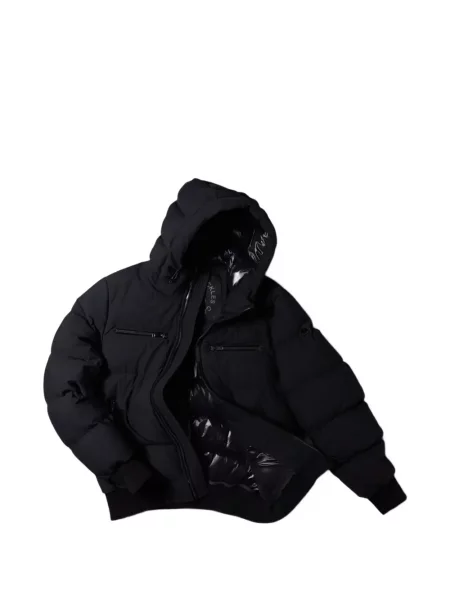 Geacă Moose Knuckles cu glugă negru