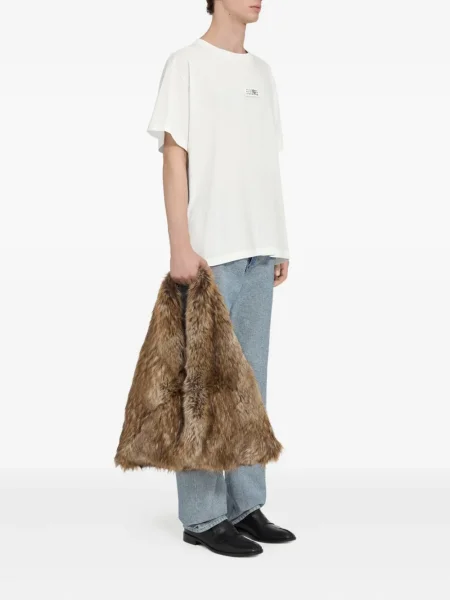 Tricou Mm6 Maison Margiela alb