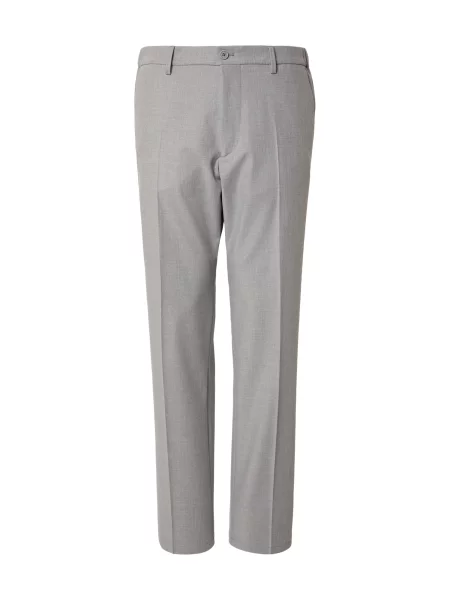 DRYKORN Pantaloni cu dungă deschis gri