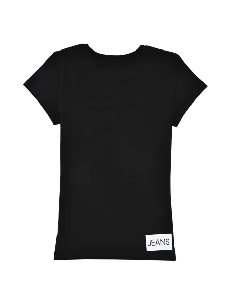 Tricou copii Calvin Klein Jeans negru