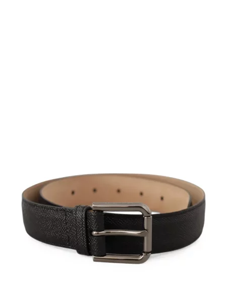 Cu centură curea Dolce & Gabbana din piele negru