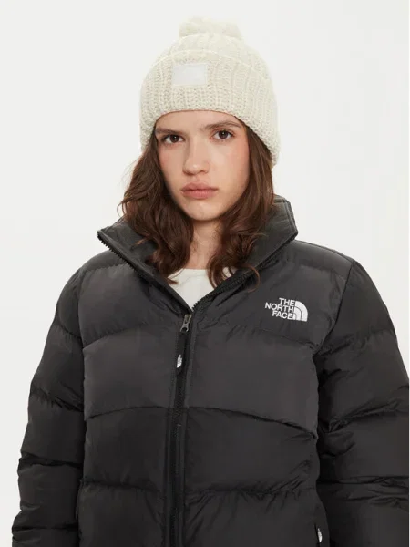 The North Face Căciulă Cosy Chunky Cabin Écru alb