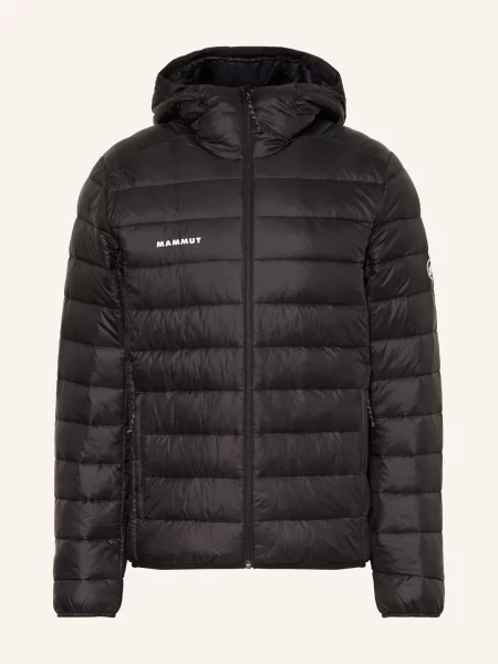 Mammut Prošívaná Bunda Crag In Hooded černá