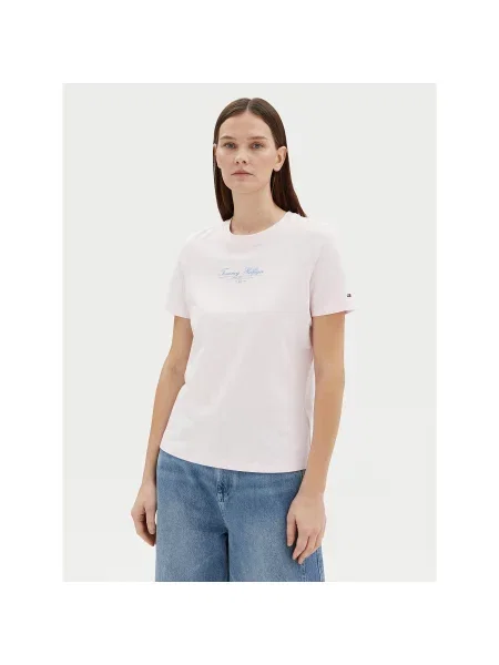 Majica Tommy Hilfiger roza