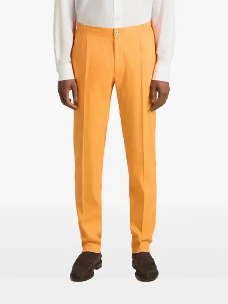 Pantaloni Kiton cu cordon portocaliu