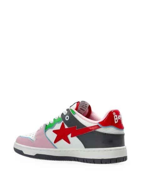 Sneakerși A Bathing Ape® cu autograf roșu