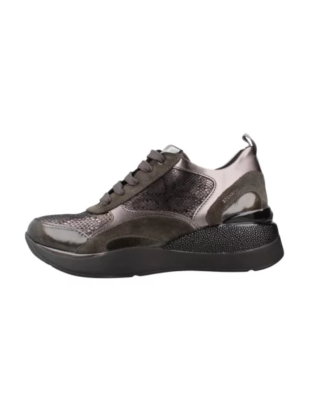 Sneakersy Stonefly w wężowy wzór szare