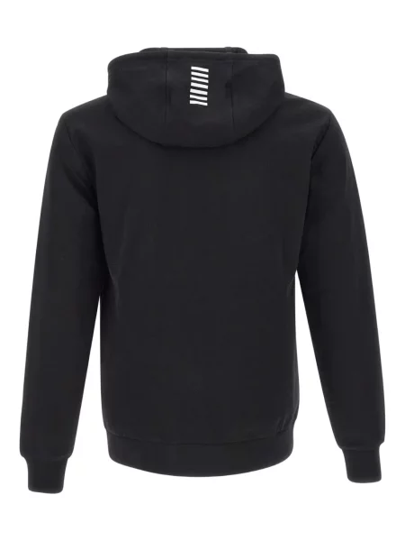 Tempti džemperis su gobtuvu Ea7 Emporio Armani juoda