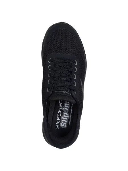 Félcipo Skechers fekete