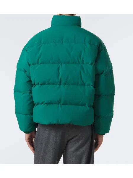 Geacă cu puf Jil Sander verde