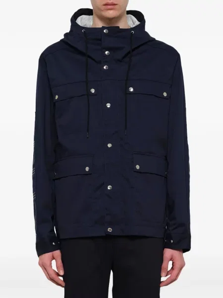 Geacă parka Kenzo cu imagine albastru