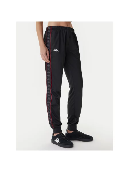 Kappa Spodnji del trenirke Slim Fit črna