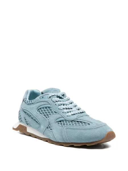 Fűzős csipkés sneaker Ash kék