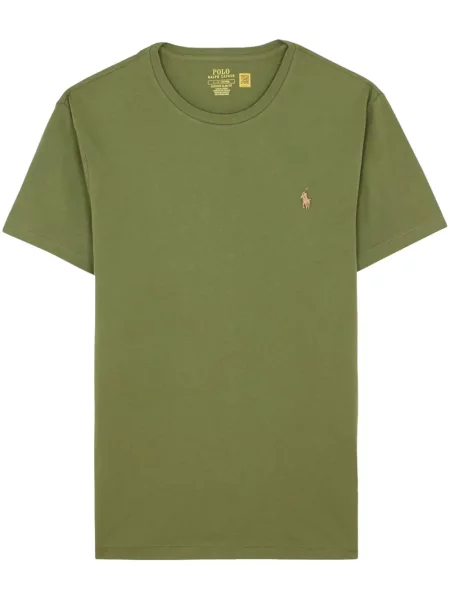Tricou Polo Ralph Lauren cu decolteu rotund albastru