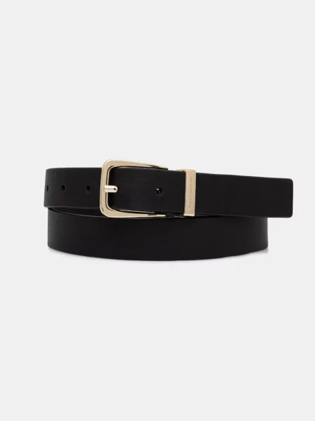 Tommy Hilfiger usnjeni črna