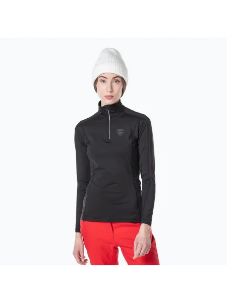 Olcsóbban. Női termo hosszú ujjú felső Rossignol Classique Zip black. Méret: XL fekete